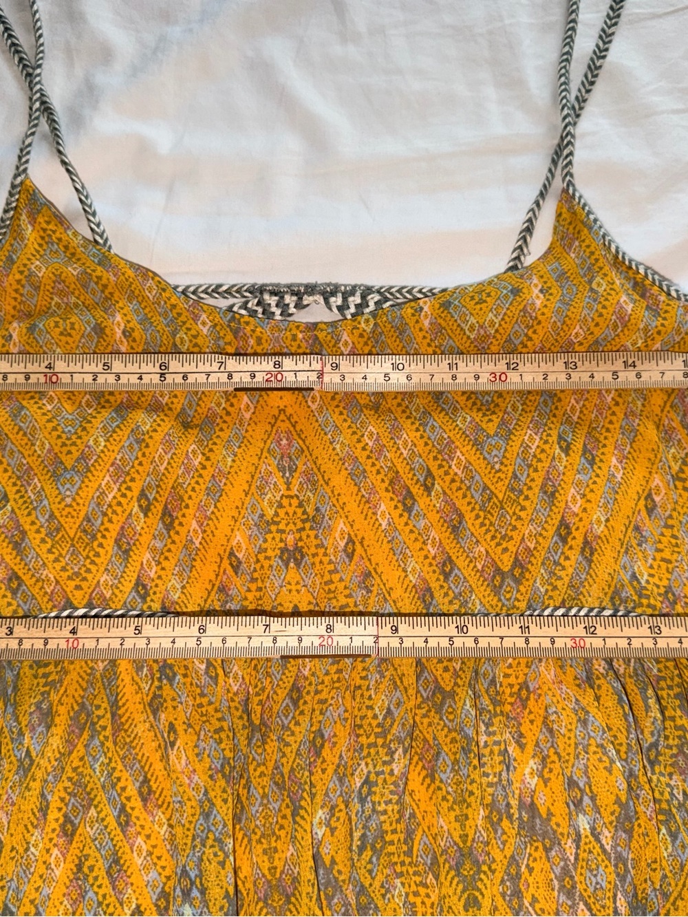 Free People "Periscopes in the Sky" Printed Babydoll Dress - Picture 12 of 13
